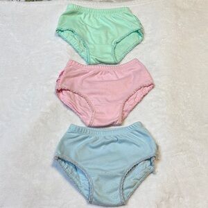 Kids Diaper Covers Set - Mint, Pink, Blue
